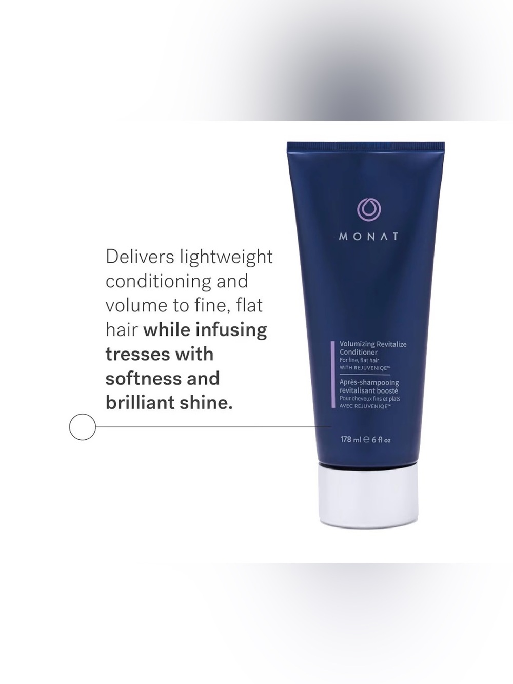 MONAT Volumizing Revitalize Conditioner 6 oz | Fine Flat Hair | NEW and Sealed